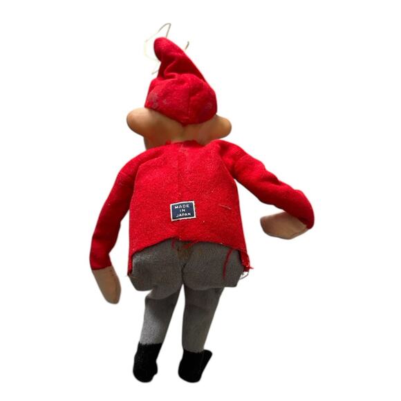 Grandpa Elf Christmas Knee Hugger Teeth Smile On The Shelf W/Japan Sticker - Picture 2 of 8